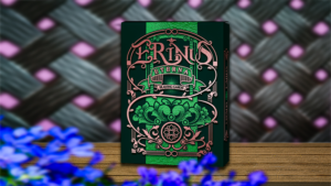 Erinus Eterna Rose Edition Playing cards Lobelie Poker Kartenspiel grün rosa