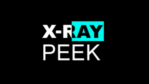 X-Ray Peek by Michel Vernet Magic Röntgenblick durch Aluminiumfolie Zeichnungsduplikation