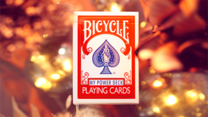 My Power Deck by Jordan Victoria (Red) markiertes Kartenspiel Bicycle rot Maiden