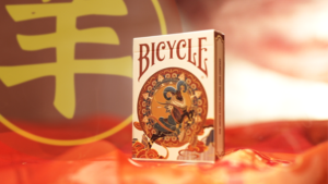 Bicycle Chinese Zodiac (Goat) Playing Cards by US Playing Card Co Chinesische Tierkreiszeichen Spielkarten Ziege