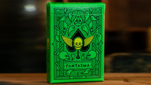 Fantasma (Ectoplasm) Playing Cards by Thirdway Industries Geister Fluoreszierende Poker Spielkarten grün