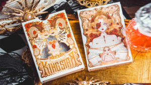 Silence V3 (White) Playing Cards Gothic Poker Spielkarten weiß