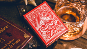 Sanctuary (Red) Playing Cards Poker Kartenspiel Tempel markiert rot