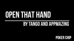Open That Hand (Poker Chip) by Tango Magic(PK006) Welche Hand Trick mit Handy App Poker Chip