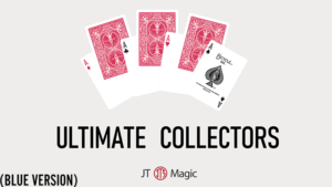 Ultimate Collectors (Blue) by JT 3 gewählte Karten erscheinen zwischen den Assen