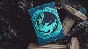 Gilded Atlantis: Water Playing Cards Farbwechsel Poker Kartenspiel blau