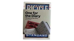 One for the Diary (Blue) by GRUM Handcrafted Taschenkalender Vorhersage Trick blau
