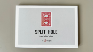 Split Hole (Red) by Chiam Yu Sheng and JT Magic Loch in Karte Effekt rot