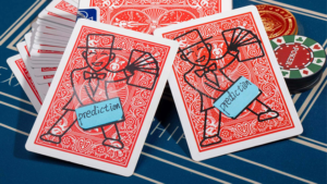 52 Predictions by N2G and XZ Mini Zauberer auf Karte findet gewählte Karte