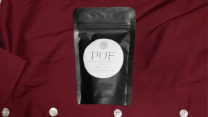 PUF (Blue) by Bryan Codecasa Hemdknopf findet signierte Karte blau