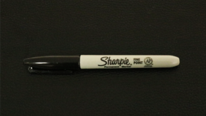 S.S Sharpie (Black) by Rodger Lovins Sharpie mit Metalleinlage schwarz