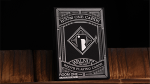 Roots Playing Cards (Walnut) by Room One Poker Kartenspiel schwarz