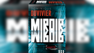 The Mirror (Red) by Dominique Duvivier Der Spiegel visueller Kartentrick rot