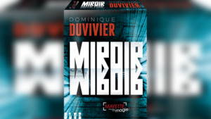 The Mirror (Blue) by Dominique Duvivier Der Spiegel visueller Kartentrick rot