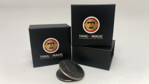 Expanded Shell Coin (Half Dollar) (D0007)(Steel Back) by Tango Magic - Tri