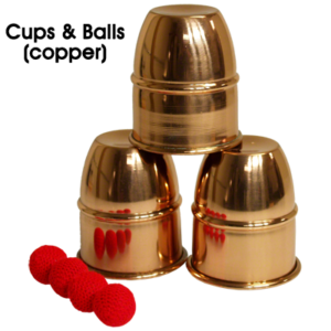 Cups & Balls (Copper) von Premium Magic Becherspiel Kupfer Zaubertrick