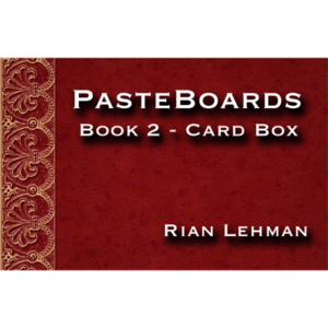 2 Kartenschachtel-Gimmicks selbst gemacht Pasteboards (Vol.2 Cardbox) by Rian Lehman - Video eBook