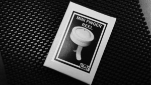 Control Reel (Brass) by Mr. Magic Ringzieher mit Stoppplatte