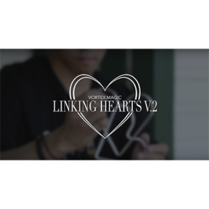 Linking Hearts 2.0 by Vortex Magic Chinesisches Ringspiel Herz Herzform 12 cm