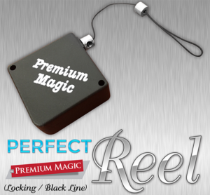 Perfect Reel (Locking / Black line) by Premium Magic Ringzieher schwarze Schnur feststellbar