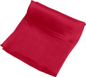 Tuch 15 x 15 cm rot Seidentuch Silk 6 inch (Red) Magic by Gosh