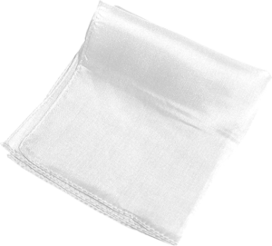 Tuch Seidentuch 20 cm weiß Silk 9" (White) Magic by Gosh - Trick