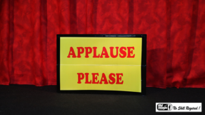 Applause Card by Mr. Magic Applauskarte Kartenverwandlung Bühnenzaubertrick