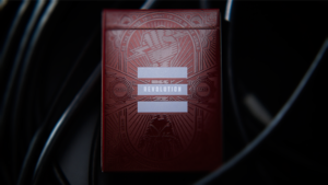 Revolution Playing Cards Kartenspiel Poker rot drei weiße Balken Sammlerdeck