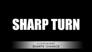 Sharp Turn by Matthew Wright Gimmick für Sharpie-Marker-Effekte