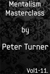 11 Volume Set of Peter Turner eBooks DOWNLOAD - Meisterklasse der Mentalmagie, Folge 1-11