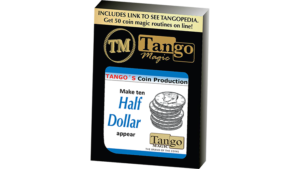 Tango Coin Production - Half Dollar D0186 (Gimmicks and Online Instructions) by Tango10 Münzen produ