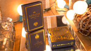 Regalia Playing Cards by Shin Lim Poker Kartenspiel Spielkarten schwarz gold