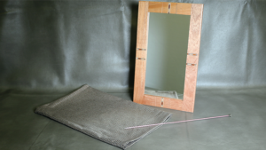 Flexible Mirror/Needle Through Mirror by Tony Karpinski Nadel durch Spiegel