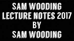 Sam Wooding Lecture Notes 2017 by Sam Wooding eBook DOWNLOAD Neun Mentalroutinen