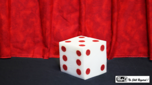 Ball to Dice (Red/White) by Mr. Magic Schwammbälle zu Würfel