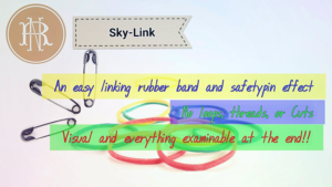 SKY-LINK by RN Magic Ideas video DOWNLOAD Sicherheitsnadel durchdringt Gummiband