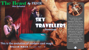 Sky Travellers by Fenik video DOWNLOAD Asse verschwinden und in vier versch. Taschen wiedererscheine