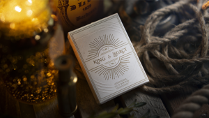 King and Legacy: Gold Edition Marked Playing Cards markierte Poker Karten weiß