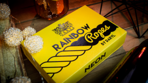 Rainbow Ropes Remix NEON (Gimmicks and Online-Instrctions) by DARYL drei farbige Seile zu einem Seil