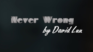 Never Wrong by David Luu video DOWNLOAD 2-phasige Kartenvoraussage