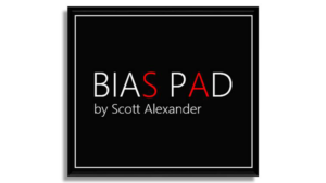 BIAS PAD by Scott Alexander Notizblock für Mentalroutinen