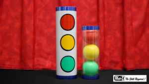 Joker Ball and Tube (Small) by Mr. Magic Platztausch mit farbigen Bällen in Röhren