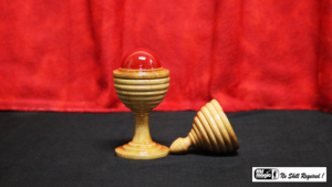 Ball and Vase by Mr. Magic Ballpokal Holz Ball verschwindet + erscheint Ballvase