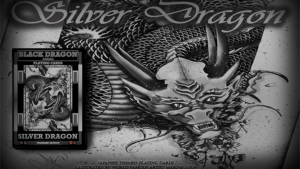 Silver Dragon (Standard Edition) Playing Cards by Craig Maidment markiertes Einwege Kartenspiel
