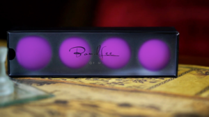 Manipulationsbälle lila 45 mm 4 Stück + 2 Shells Perfect Manipulation Balls (1.7 Purple) by Bond Lee