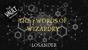The Vault - The 3 Words of Wizardry by Losander video DOWNLOAD Schwebeeffekt mit Visitenkarte