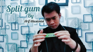 Split Gum by Arif Illusionist video DOWNLOAD 1 Kaugummi zu 2 Kaugummis