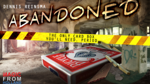 Abandoned RED (Gimmicks and Online Instructions) by Dennis Reinsma & Peter Eggink Geniale Gimmick-Kartenschachtel