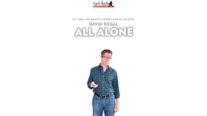 All Alone (Gimmick and Online Instructions) by David Regal Zuschauerkarte einzige Karte mit Bildseite