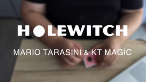 Holewitch by Mario Tarasini video DOWNLOAD Sandwich-Routine mit 2 gelochten Karten